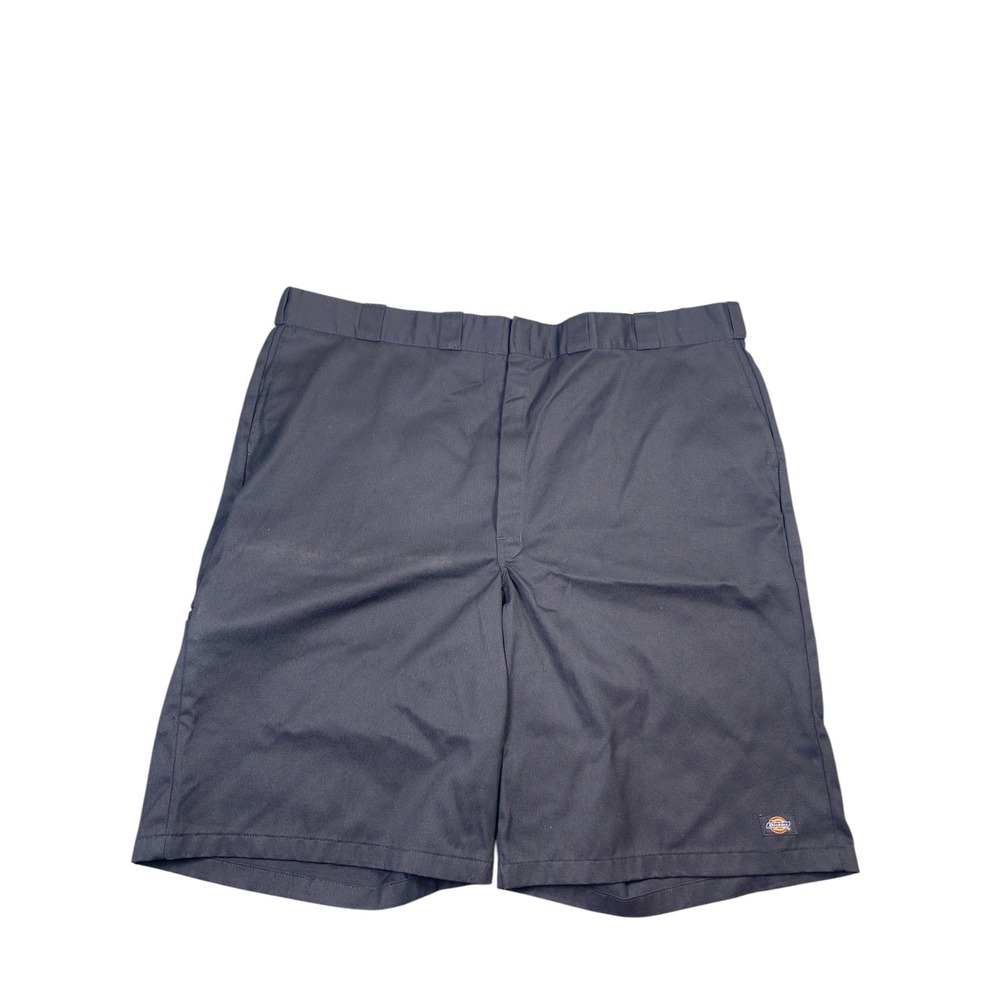 Dickies Loose Fit Men's 52 Dark Navy Flat Front Utility Work Shorts